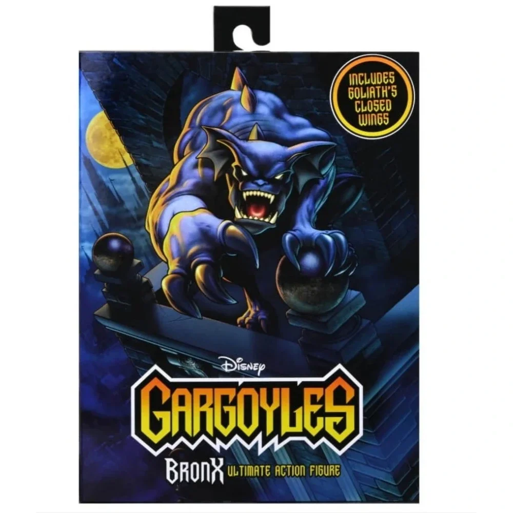 NECA Disney Gargoyles Bronx Ultimate Action Figure with Goliath Wings NEW